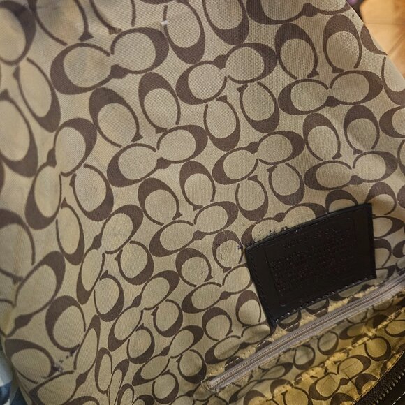 Coach signature tote - Picture 3 of 4